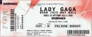 Lady GAGA Concert Paris 22 septembre PROMO!