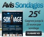 Avis & Sondages Rémunérés