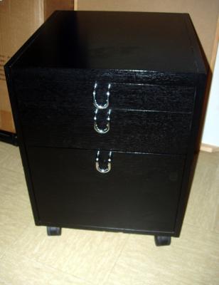 Caisson de bureau de couleur noir en BON ETAT